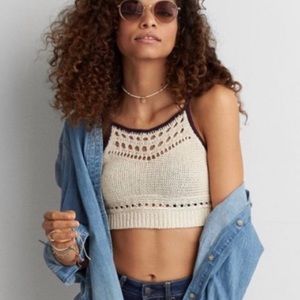 AEO Crochet Tank Top
